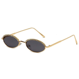 Modesolbrille med diamanter
